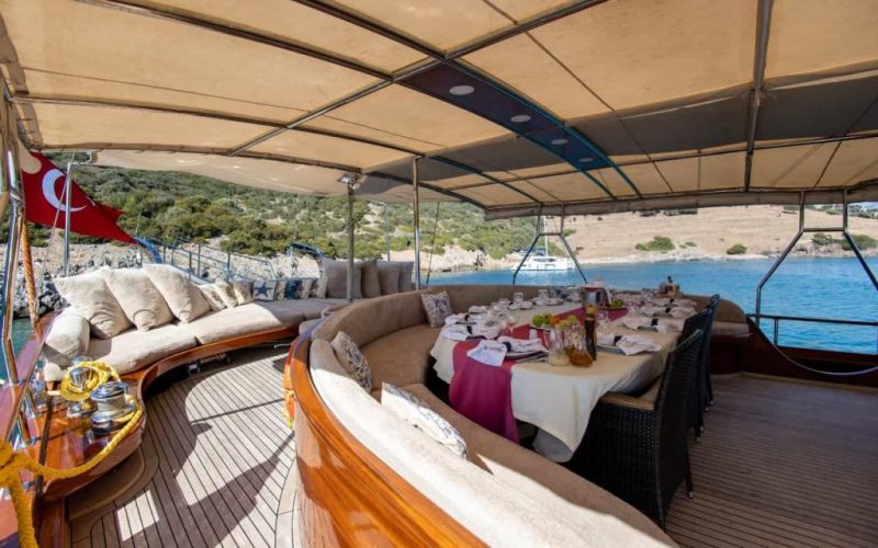 Aft deck