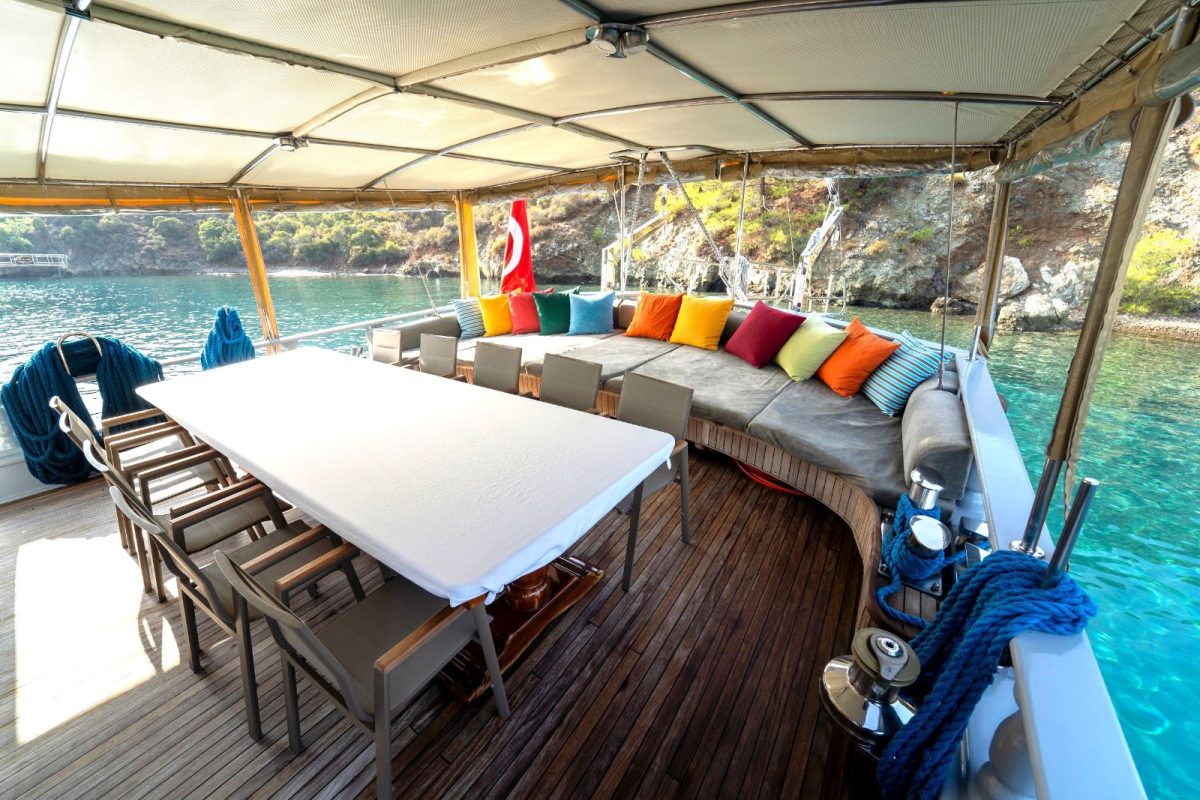 Aft deck