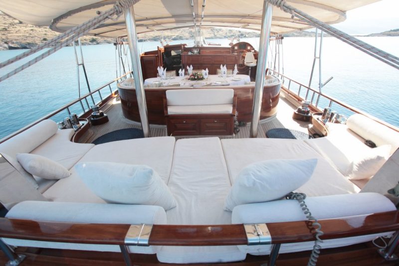 Aft deck